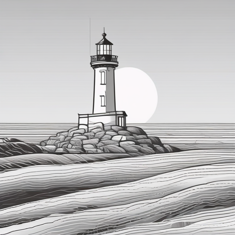 Lighthouse Doodle