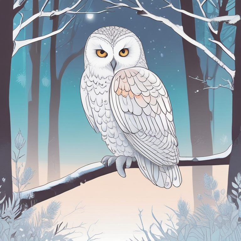 Snow Owl Storybook